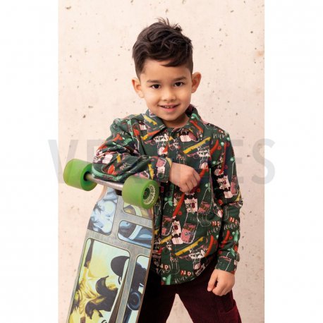 SOFT SWEAT GOTS Skateboards 08350 groen 002