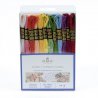 DMC MOULINÉ SPLIJTZIJDE ASSORTIMENT 24X4M FLORALS