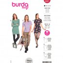 Burda 6087 Jurkjes en Shirt van Jersey