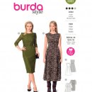 Burda 6083 Jurkjes van Kant en brokaat