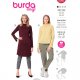 Burda 6080 Jurkjes van Jersey