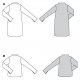 Burda 6080 Jurkjes van Jersey