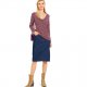 Burda 6075 Jurkje en shirts van Jersey