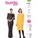 Burda 6068 Jurkjes van Stretch stof