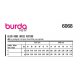 Burda 6068 Jurkjes van Stretch stof