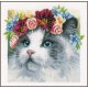 TELPAKKET KIT RAGDOLL MET BLOEMENKRANS  PN-0189340 of PN-0191866