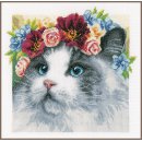TELPAKKET KIT RAGDOLL MET BLOEMENKRANS  PN-0189340 of PN-0191866