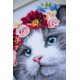 TELPAKKET KIT RAGDOLL MET BLOEMENKRANS  PN-0189340 of PN-0191866