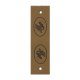 Label leren Durable 60x19mm