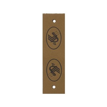 Label leren Durable 60x19mm