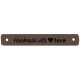 Leren Label Handmade with Love 020.1180 kleur 003