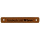 Leren Label Handmade with Love 020.1180 kleur 004