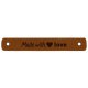 Leren Label Handmade with Love 020.1181 kleur 004