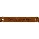 Leren Label Gemaakt door Mama 7 x 1 cm 020.1184 kleur 004