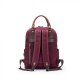 DELLA Q CANVAS RUGZAK 35,6X45,7X11,4CM ROOD 99611