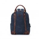 DELLA Q CANVAS RUGZAK 35,6X45,7X11,4CM BLAUW 99614
