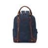DELLA Q CANVAS RUGZAK 35,6X45,7X11,4CM BLAUW 99614