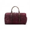 DELLA Q CANVAS WEEKENDTAS 55,9X30,5X25,4CM ROOD 99626