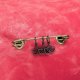 DELLA Q CANVAS WEEKENDTAS 55,9X30,5X25,4CM ROOD 99626