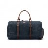 DELLA Q CANVAS WEEKENDTAS 55,9X30,5X25,4CM BLAUW 99629
