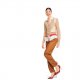 Burda 6085 Broeken van Gabardine, crepe, leer of katoen/denim