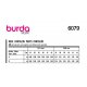 Burda 6079 Broeken van Gabardine, Stofmenging, leer of katoen/denim