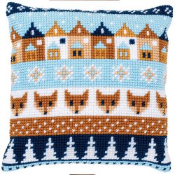 KRUISSTEEKKUSSEN KIT WINTERMOTIEFJES  PN-0170316