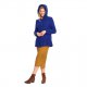 Burda 6057 Jasjes en Mantel van Wol, Tweed, Jacquard of Teddy/Borg