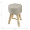 6x HOUTEN KRUKJES 97593