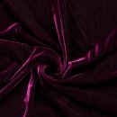 Fluweel Stretch Uni wijnrood 118