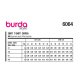 Burda 6064 Shirts voor mannen  Jogging, Tricot/Jersey
