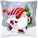 KRUISSTEEKKUSSEN KIT KERSTKABOUTER OP IJS  PN-0188660