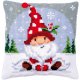 KRUISSTEEKKUSSEN KIT KERSTKABOUTER IN DE SNEEUW PN-0188665