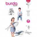 Burda 6044 Speeldieren Jogging, Tricot/Jersey, Denim of Katoen
