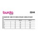 Burda 6044 Speeldieren Jogging, Tricot/Jersey, Denim of Katoen