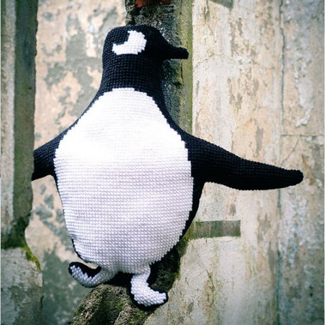KRUISSTEEKVORMKUSSEN KIT MET RUG EVA M PINGUIN  PN-0196999
