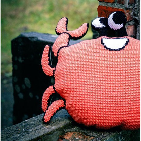 KRUISSTEEKVORMKUSSEN KIT MET RUG EVA M KRAB  PN-0196977