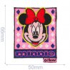 5x Applic. Minnie Mouse met rode strik