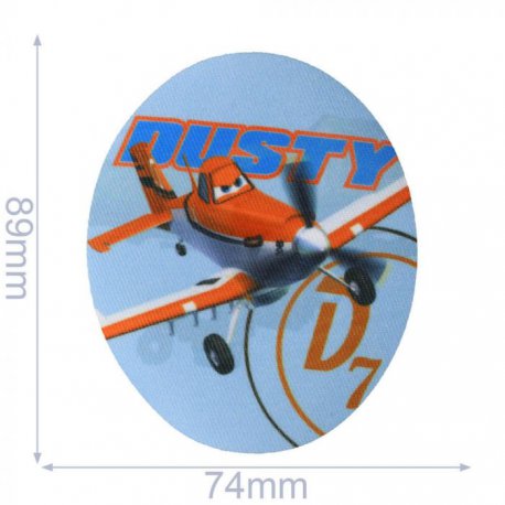 Applicatie Disney ovaal Planes assortiment 2 stuks