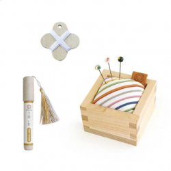 COHANA KOKURA SPELDENKUSSEN SET WIT 45-241