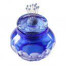 COHANA OTARU KIRIKO SPELDENKUSSEN MET NAALDEN BLAUW 45-112vvvvv