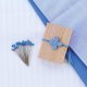 COHANA GLASKOPSPELDEN HOUTEN DOOS 0.50X35MM BLAUW 45-209