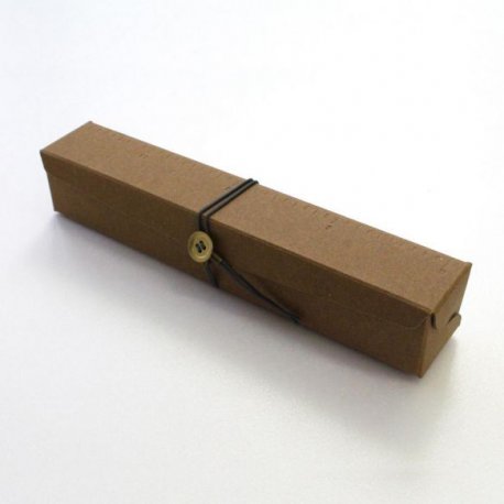 COHANA OPBERGDOOS KARTON 20,3X3,9X3,7CM BRUIN 45-215