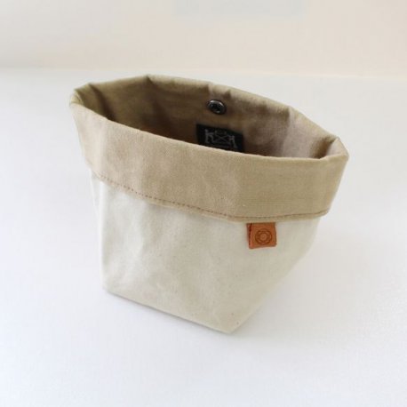 COHANA ACCESSOIRE TAS CANVAS WAX 15,5X9CM NATUREL 45-129