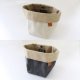 COHANA ACCESSOIRE TAS CANVAS WAX 15,5X9CM GRIJS 45-130