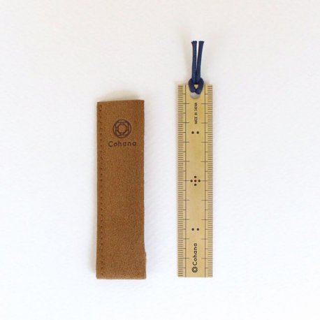 COHANA BOEKENLEGGER MET HOES KOPER 10CM JAPAN BLUE 45-221