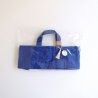 COHANA CANVAS WAX OPBERGTAS JAPAN BLUE 45-224