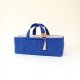 COHANA CANVAS WAX OPBERGTAS JAPAN BLUE 45-224