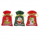 KRUIDENZAKJE KIT KERSTFIGUREN SET VAN 3 PN-0172635