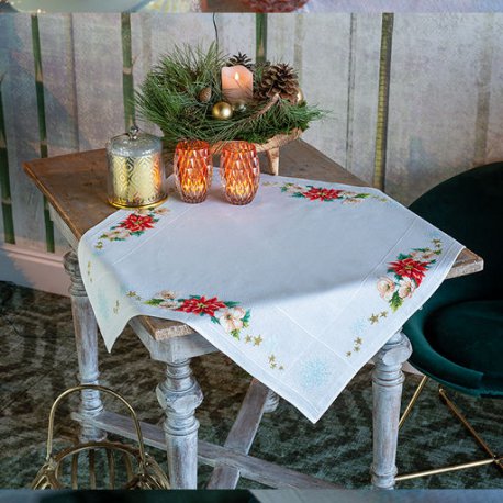 AIDA TAFELKLEED KIT KERSTBLOEMEN  PN-0157190